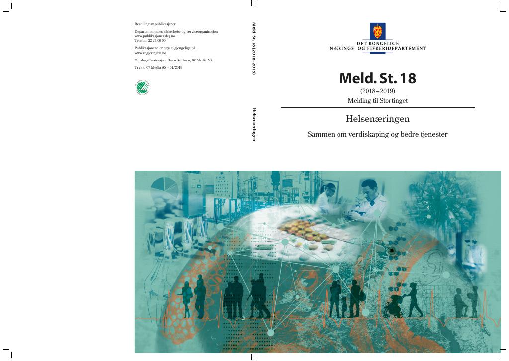 Meld. St. 18 (2018–2019) - Kudos