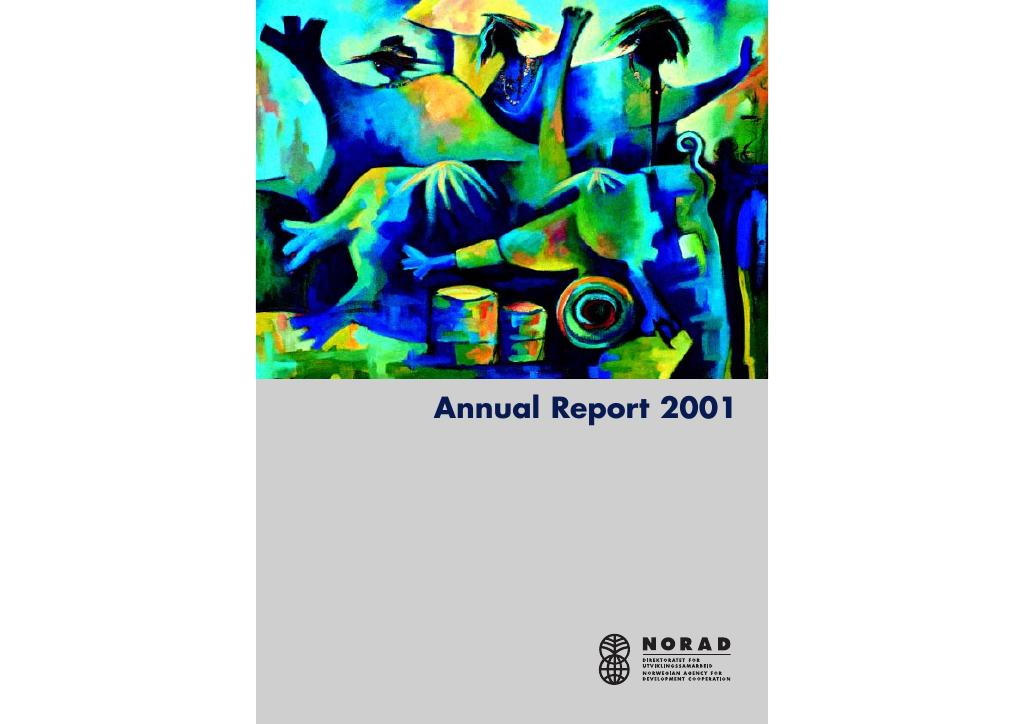 Forsiden av dokumentet Annual report Norad 2001