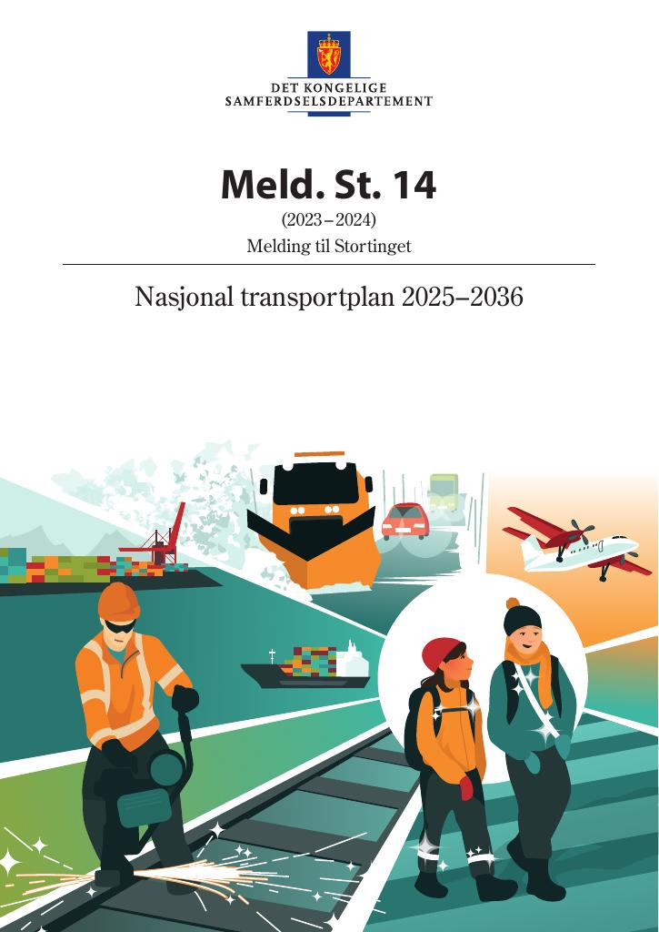 Meld. St. 14 (2023–2024) Nasjonal Transportplan 2025–2036 - Kudos