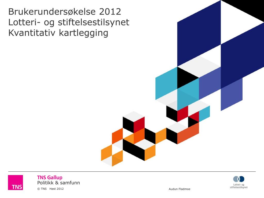 Forsiden av dokumentet Brukerundersøkelse 2012