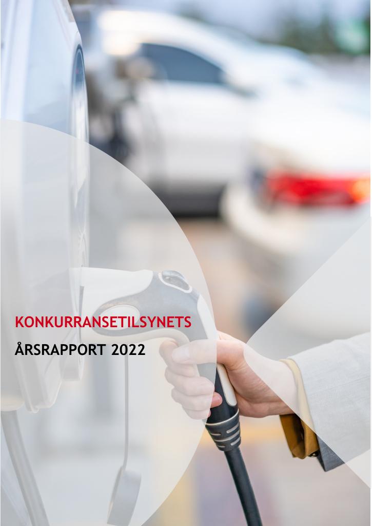 Forsiden av dokumentet Årsrapport Konkurransetilsynet 2022