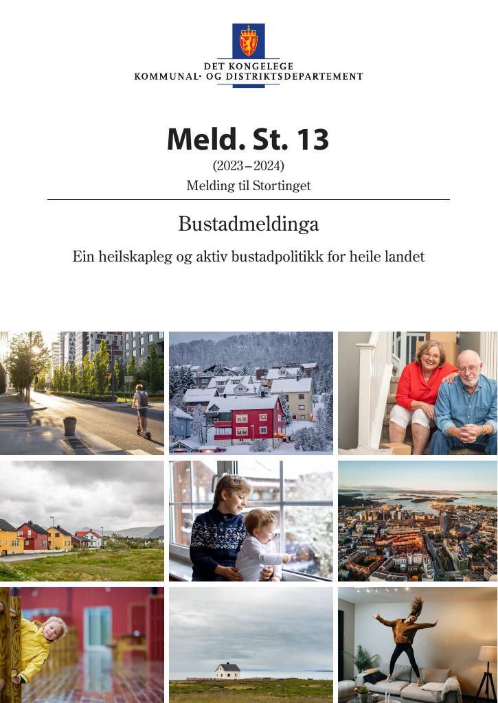 Forsiden av dokumentet Meld. St. 13 (2023–2024)