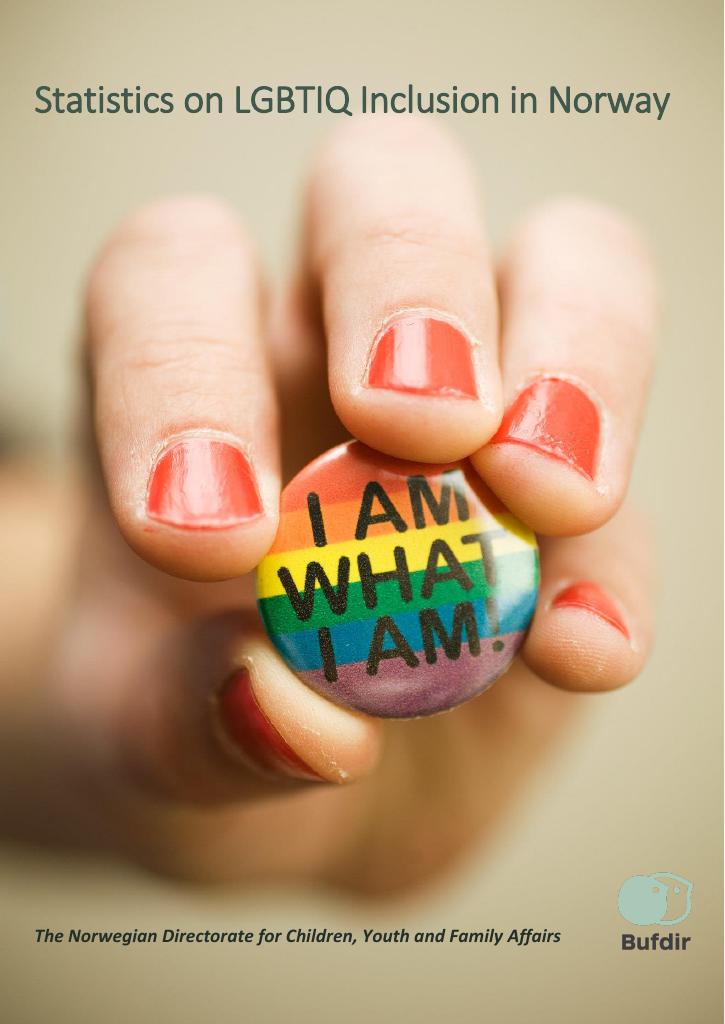 Forsiden av dokumentet Statistics on LGBTIQ Inclusion in Norway