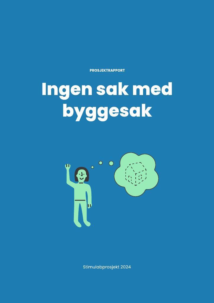 Forsiden av dokumentet Stimulab: Ingen sak med byggesak