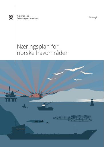 Forsiden av dokumentet Næringsplan for norske havområder