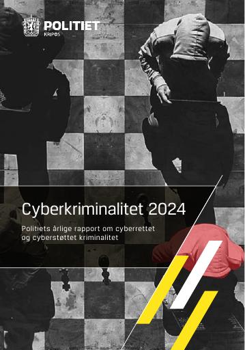 Forsiden av dokumentet Cyberkriminalitet 2024