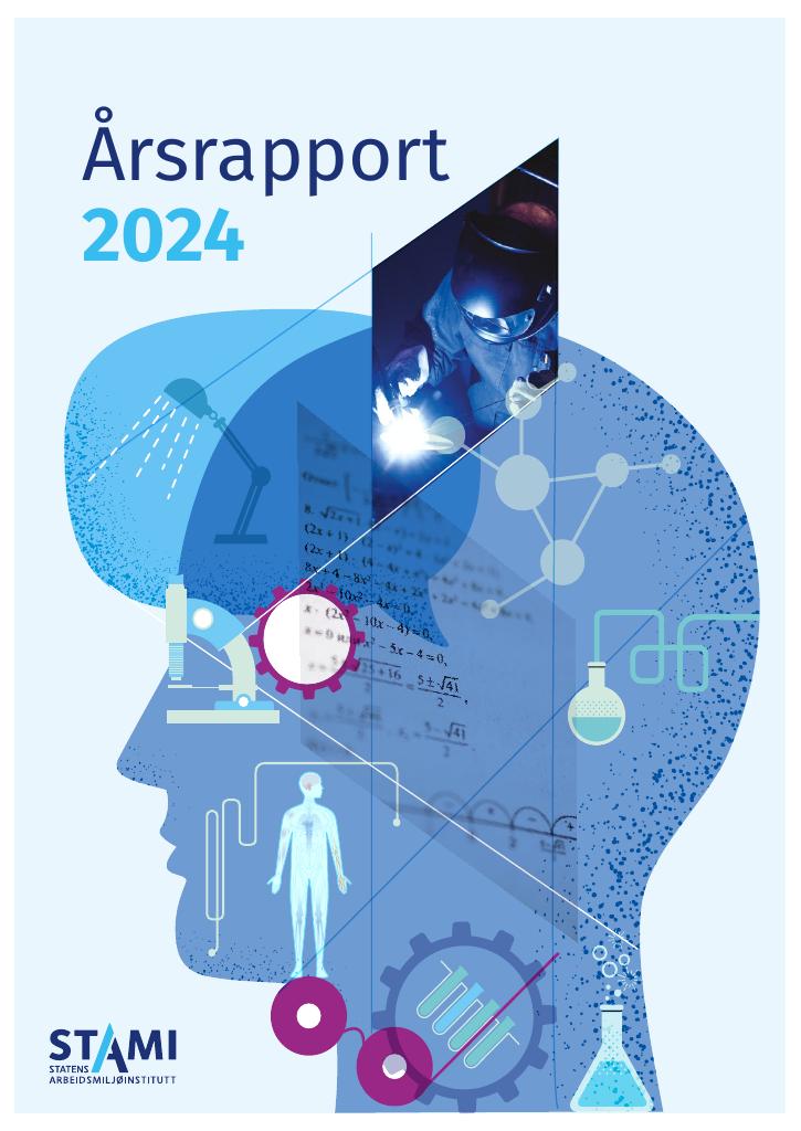 Forsiden av dokumentet Årsrapport STAMI 2024