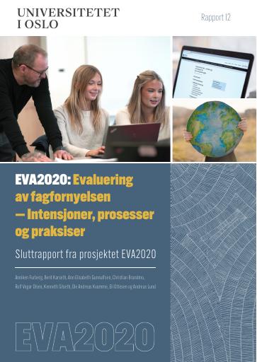 Forsiden av dokumentet EVA2020: Evaluering av fagfornyelsen