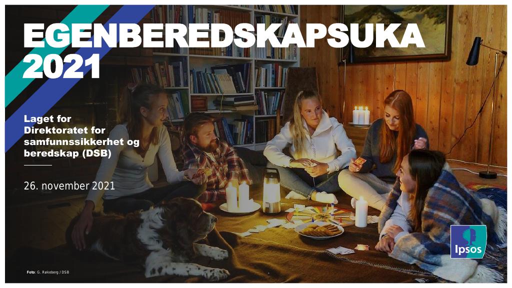 Forsiden av dokumentet Egenberedskapsuka 2021