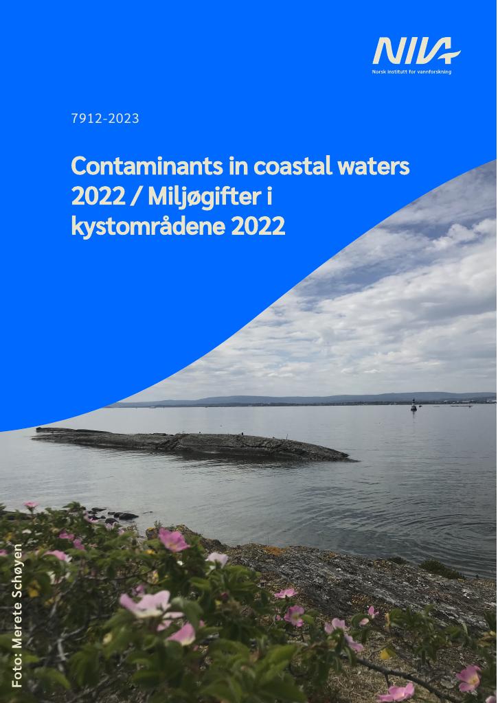 Forsiden av dokumentet Contaminants in coastal waters 2022 : M-2623