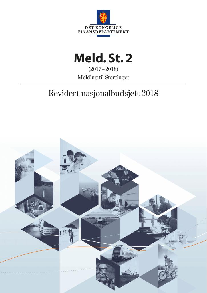 Forsiden av dokumentet Meld. St. 2 (2017–2018)