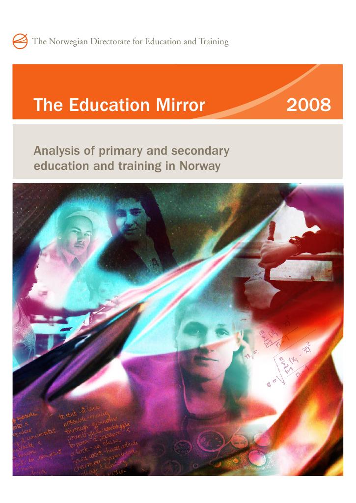 Forsiden av dokumentet The Education Mirror, 2008