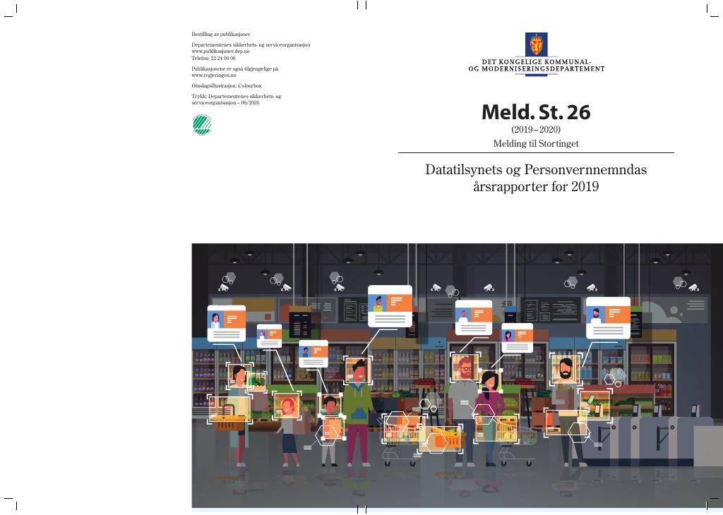 Forsiden av dokumentet Meld. St. 26 (2019–2020)