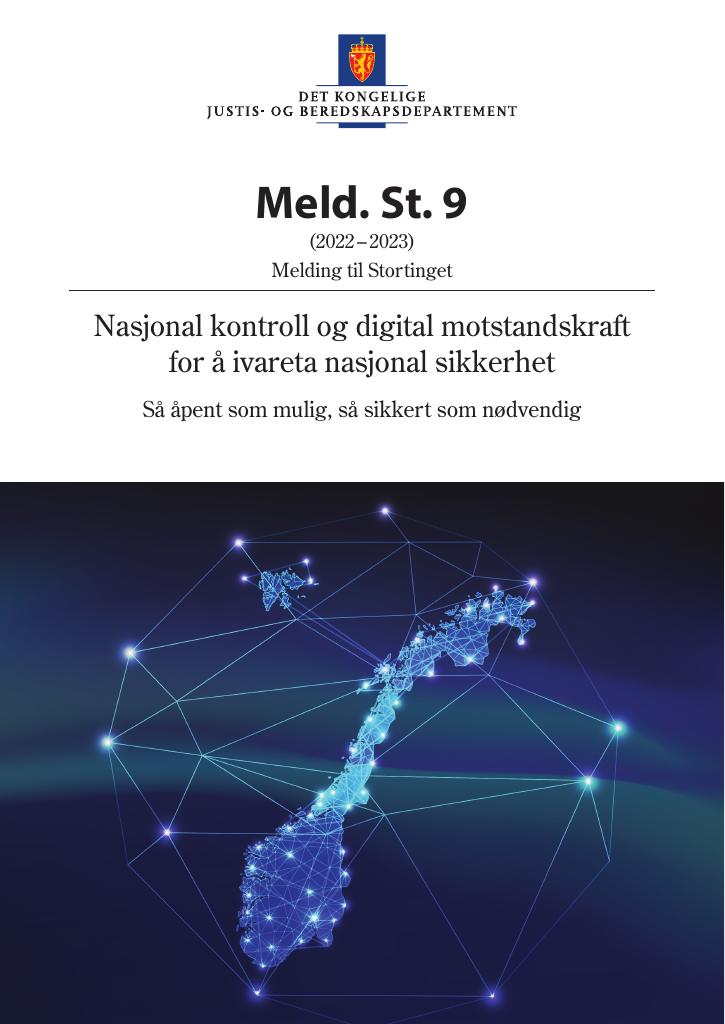 Forsiden av dokumentet Meld. St. 9 (2022–2023)