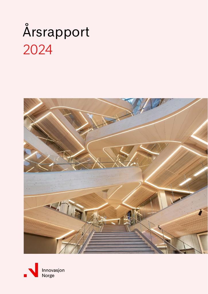 Forsiden av dokumentet Årsrapport Innovasjon Norge 2024
