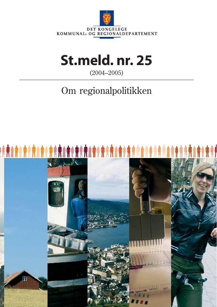 Forsiden av dokumentet St.meld. nr. 25 (2004-2005)