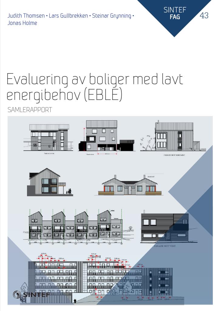 Evaluering Av Boliger Med Lavt Energibehov (EBLE) - Kudos