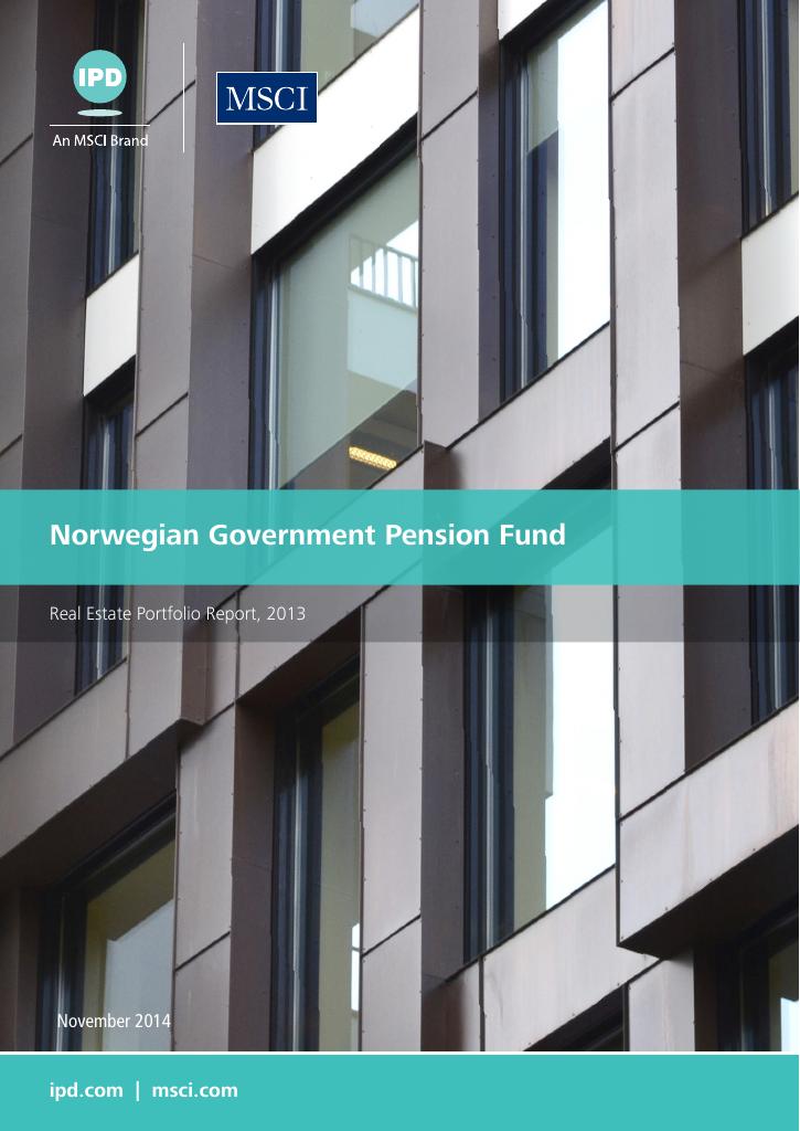 Forsiden av dokumentet Norwegian Government Pension Fund