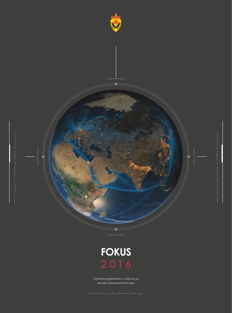 Forsiden av dokumentet Fokus 2016