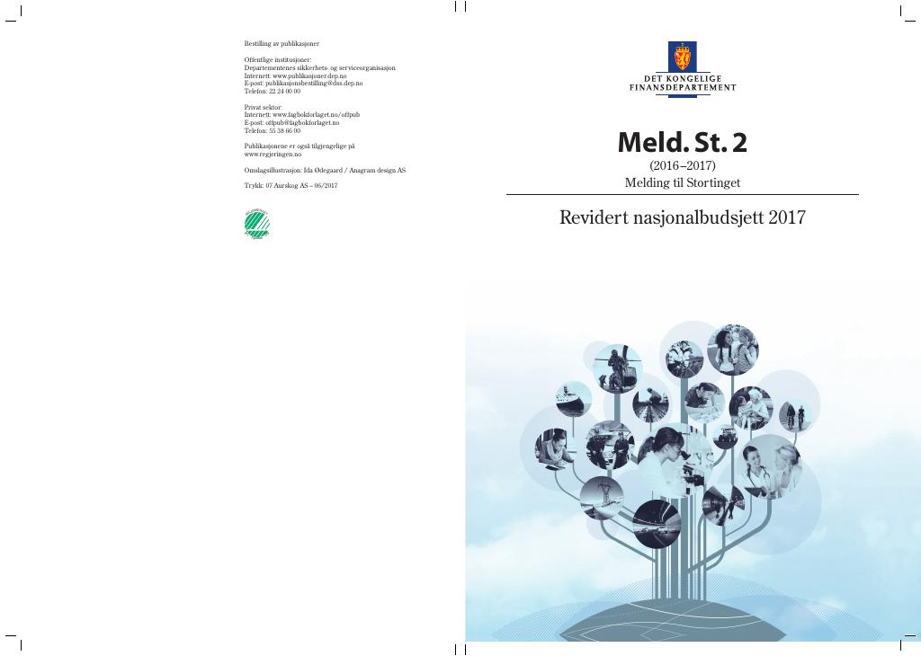 Forsiden av dokumentet Meld. St. 2 (2016–2017)