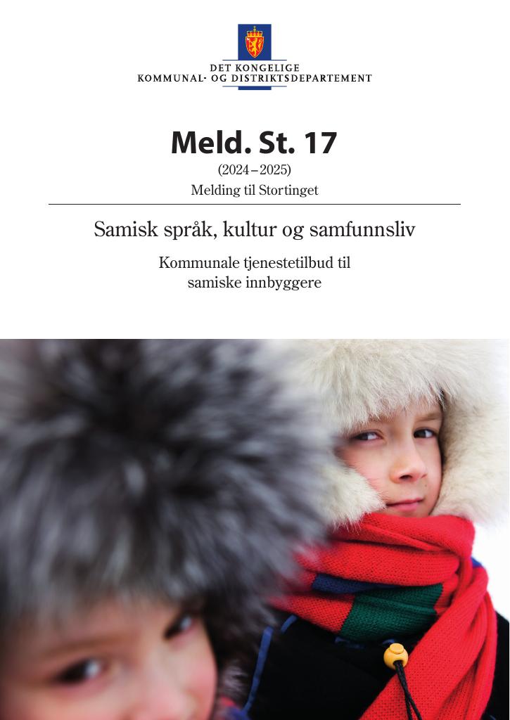 Forsiden av dokumentet Meld. St. 17 (2024–2025)