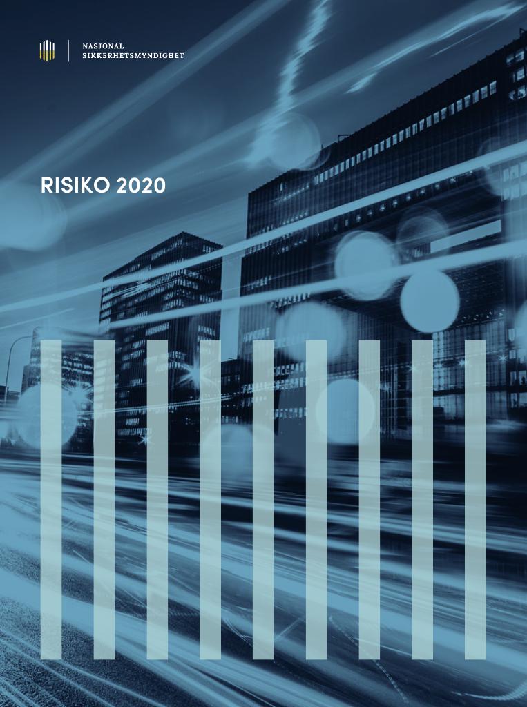 Forsiden av dokumentet Risiko 2020