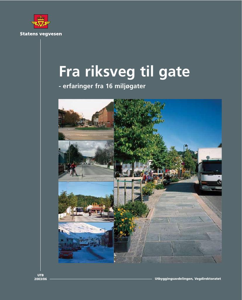 Forsiden av dokumentet Fra riksveg til gate