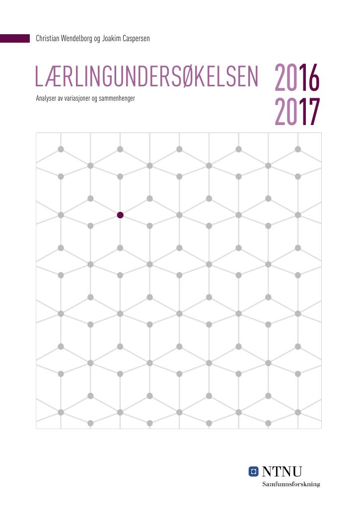 Forsiden av dokumentet Lærlingundersøkelsen 2016 og 2017