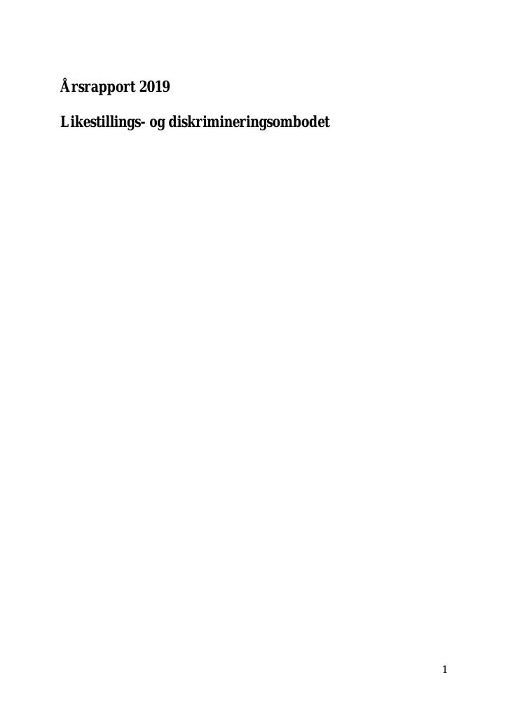 Forsiden av dokumentet Årsrapport og Riksrevisjonens beretning (.pdf)