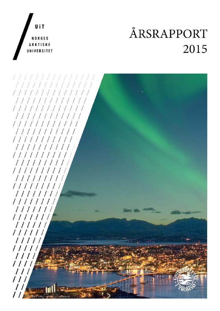 Forsiden av dokumentet Årsrapport Universitetet i Tromsø - Norges arktiske universitet 2014