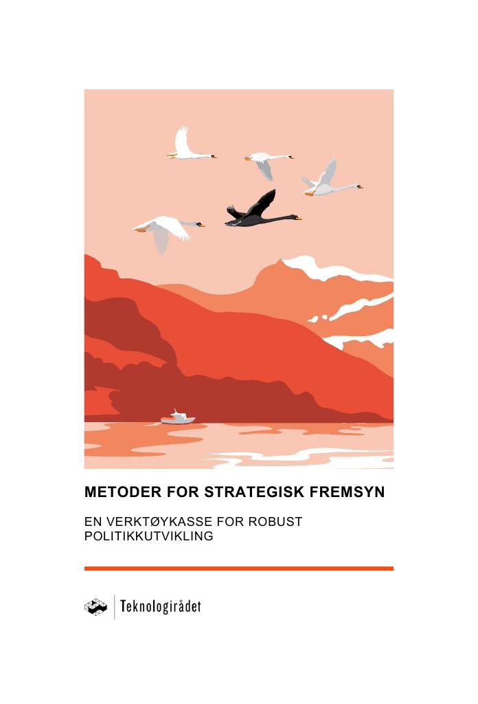 Forsiden av dokumentet Metoder for strategisk fremsyn