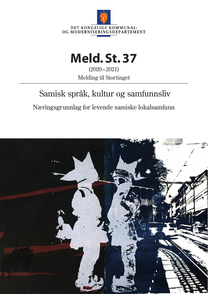 Forsiden av dokumentet Meld. St. 37 (2020–2021)