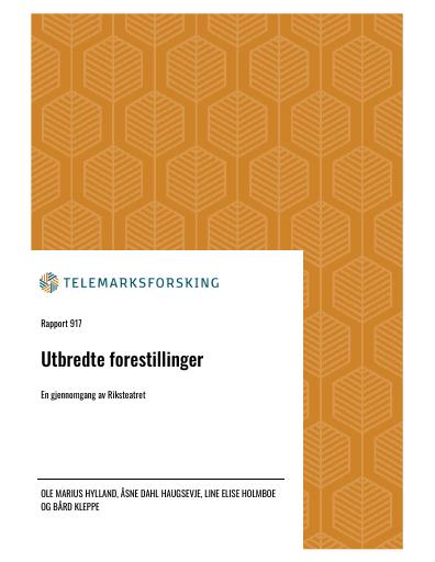 Forsiden av dokumentet Utbredte forestillinger