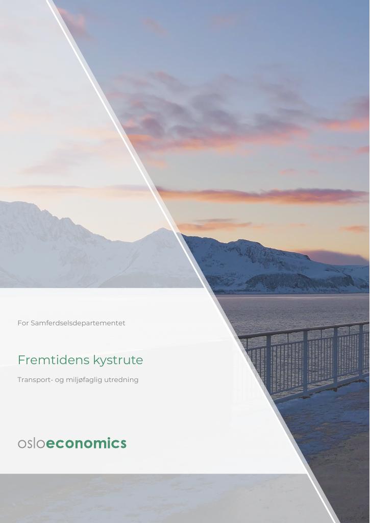 Forsiden av dokumentet Fremtidens kystrute