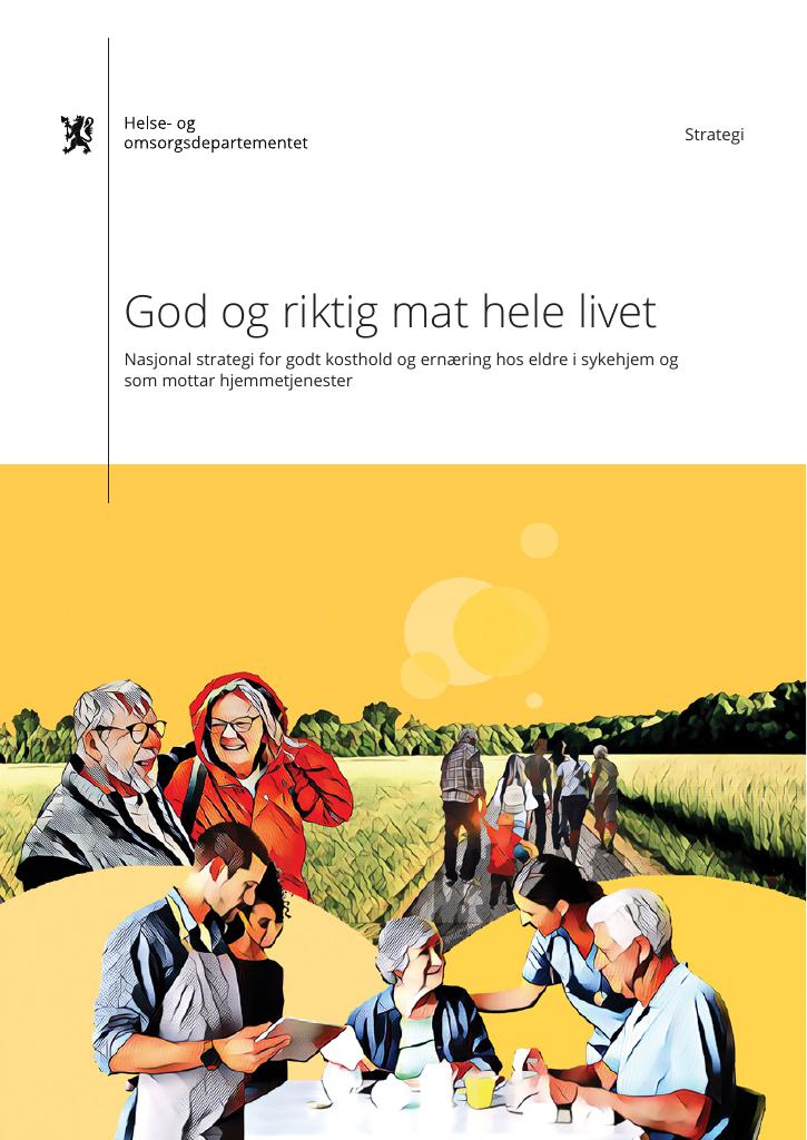 Forsiden av dokumentet God og riktig mat hele livet