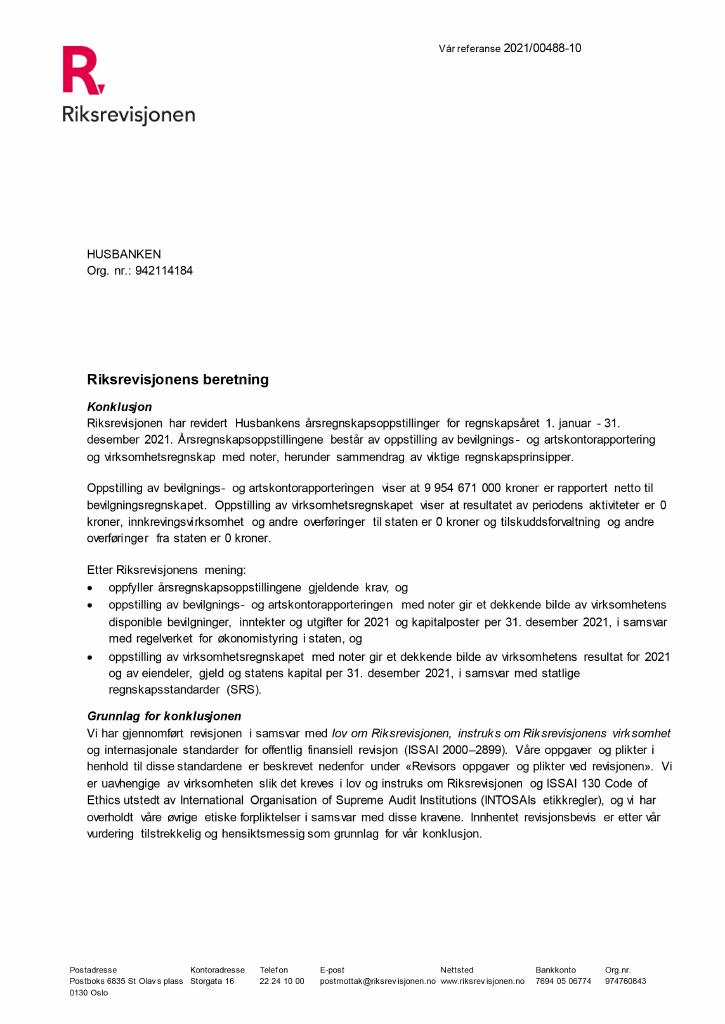Forsiden av dokumentet Brev