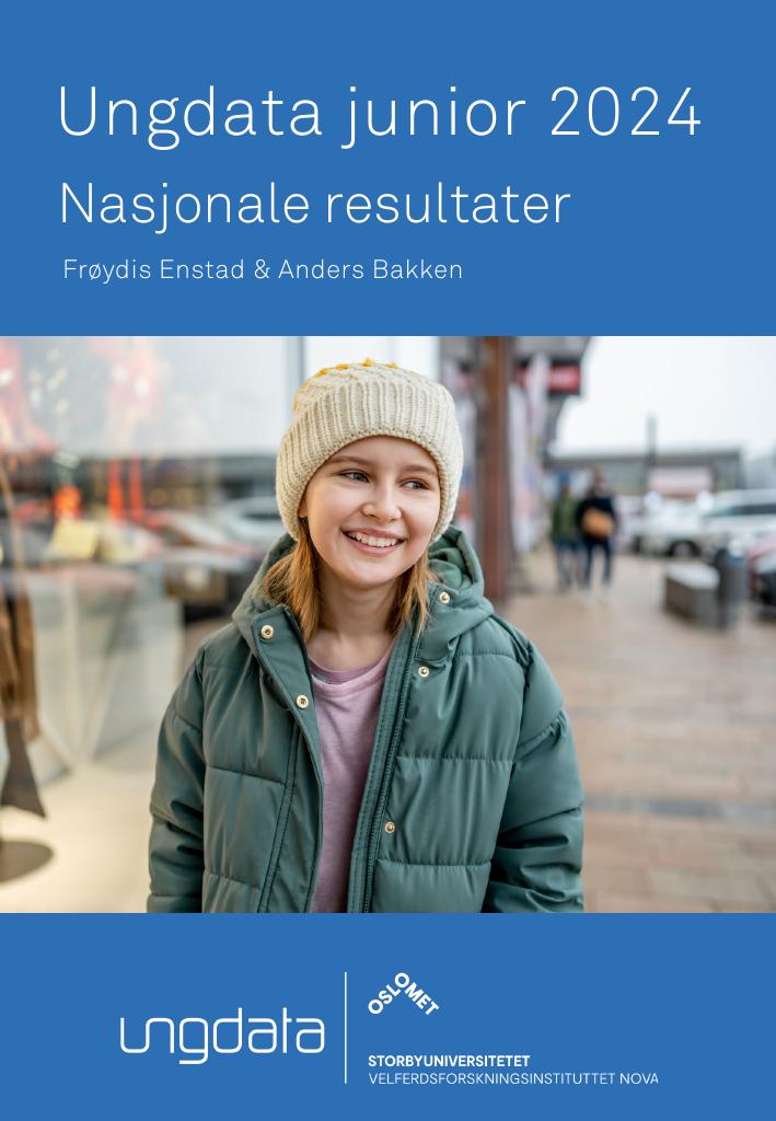 Forsiden av dokumentet Ungdata junior 2024 
Nasjonale resultater