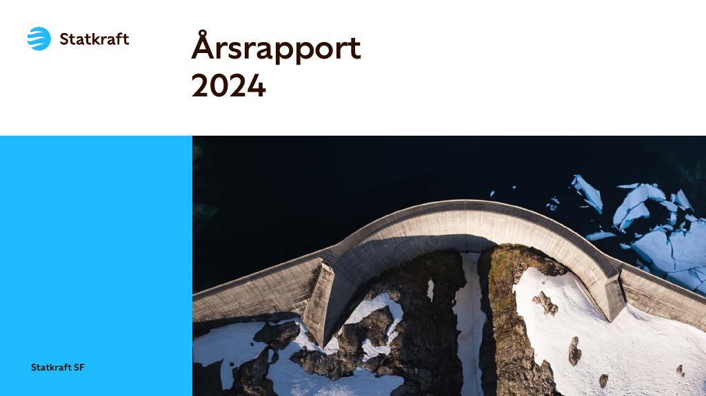 Forsiden av dokumentet Statkraft årsrapport 2024