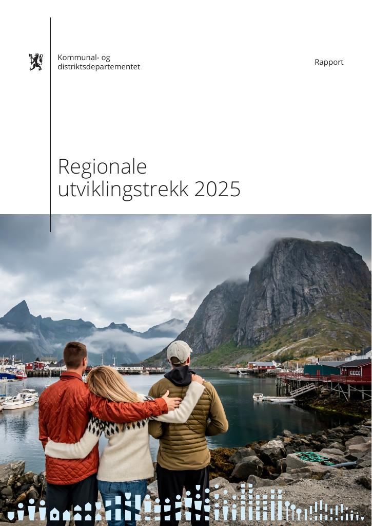 Forsiden av dokumentet Regionale utviklingstrekk 2025