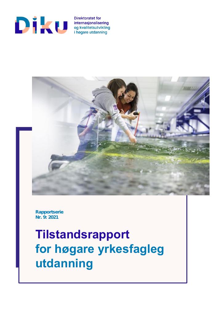 Tilstandsrapport For Høgare Yrkesfagleg Utdanning - Kudos