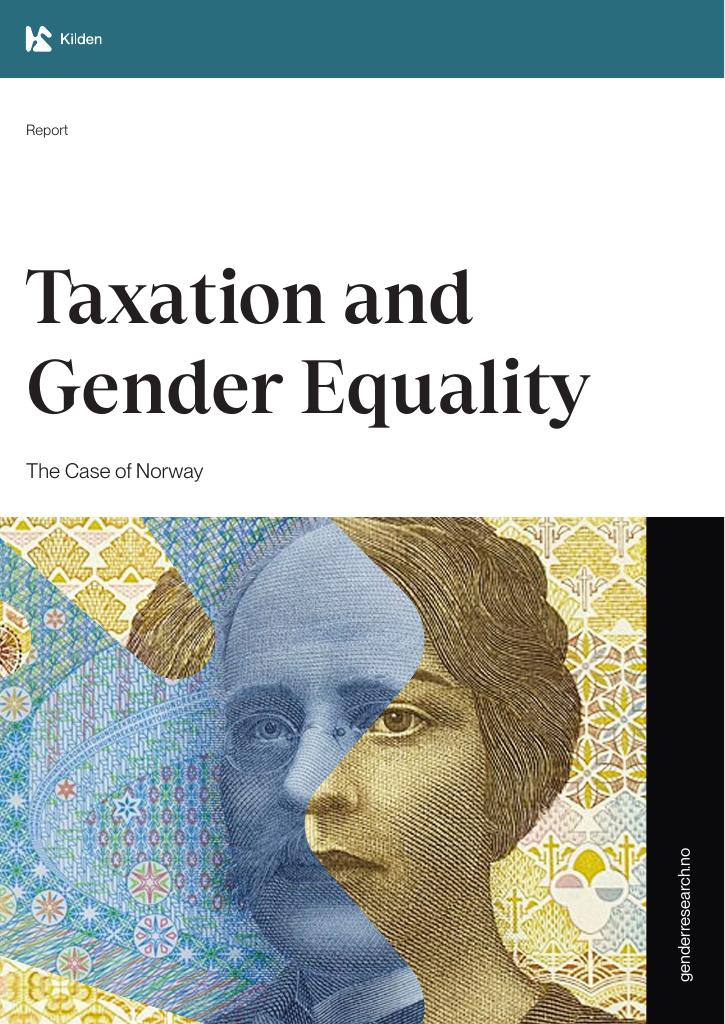 Forsiden av dokumentet Taxation and Gender Equality – The Case of Norway