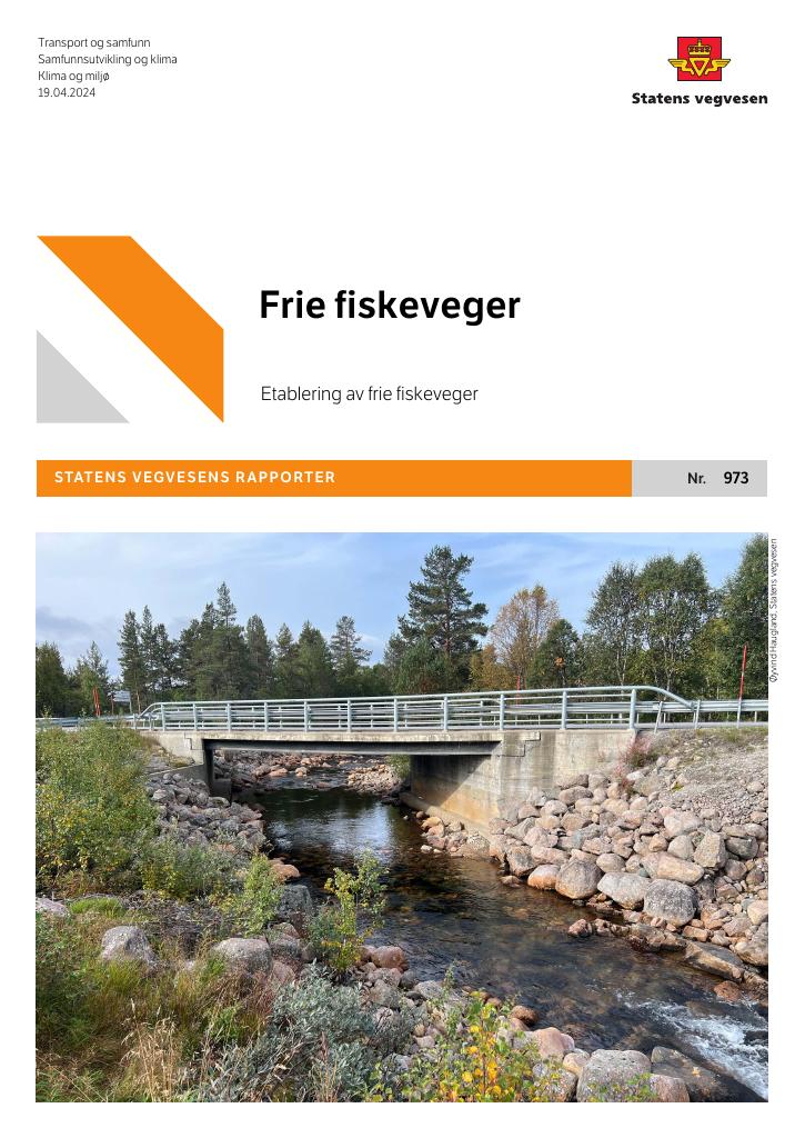 Forsiden av dokumentet Frie fiskeveger - Free Fish Migration