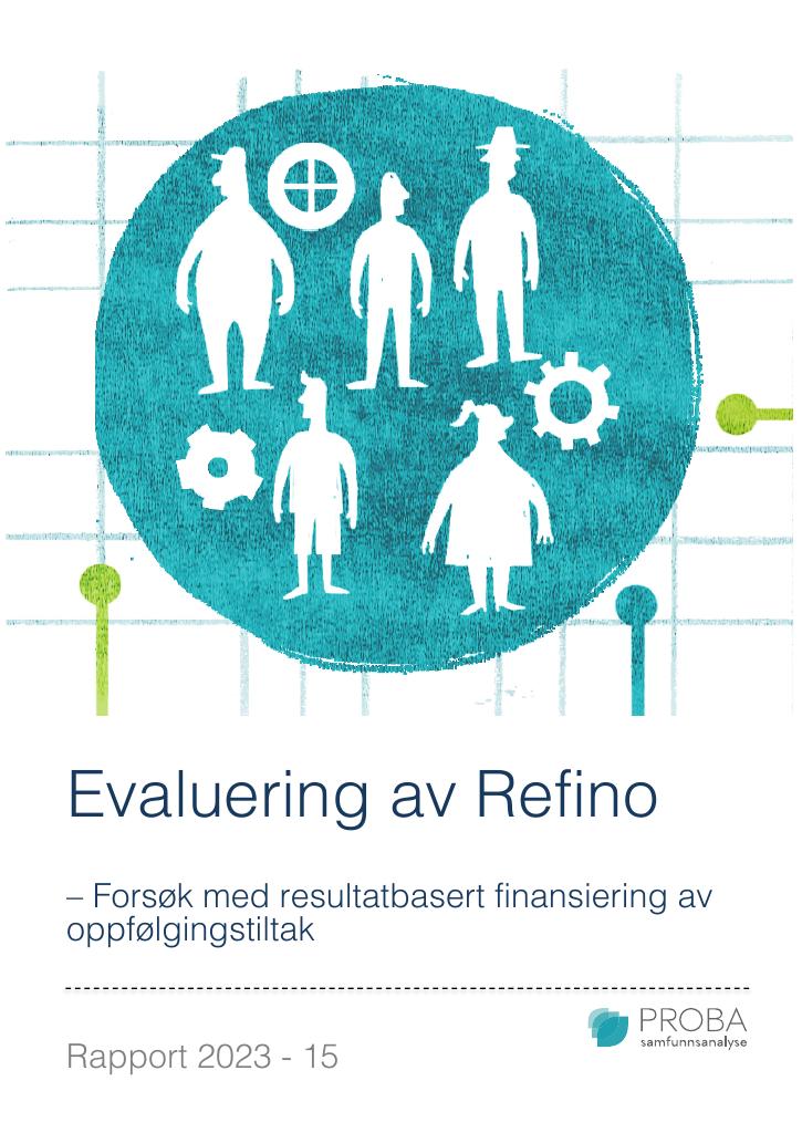Forsiden av dokumentet Evaluering av Refino
