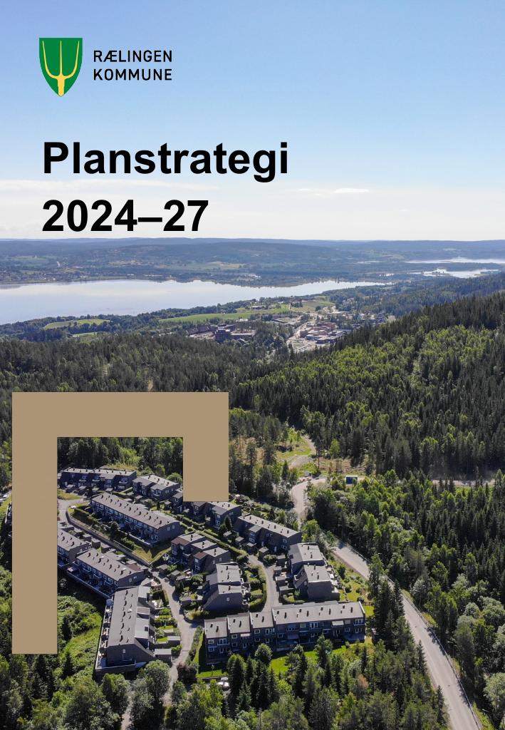 Forsiden av dokumentet Planstrategi 2024–27