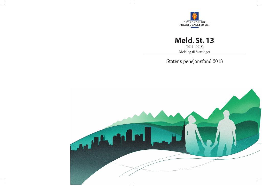 Forsiden av dokumentet Meld. St. 13 (2017–2018)