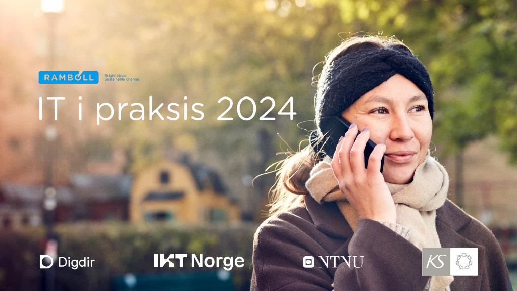 Forsiden av dokumentet IT i praksis 2024