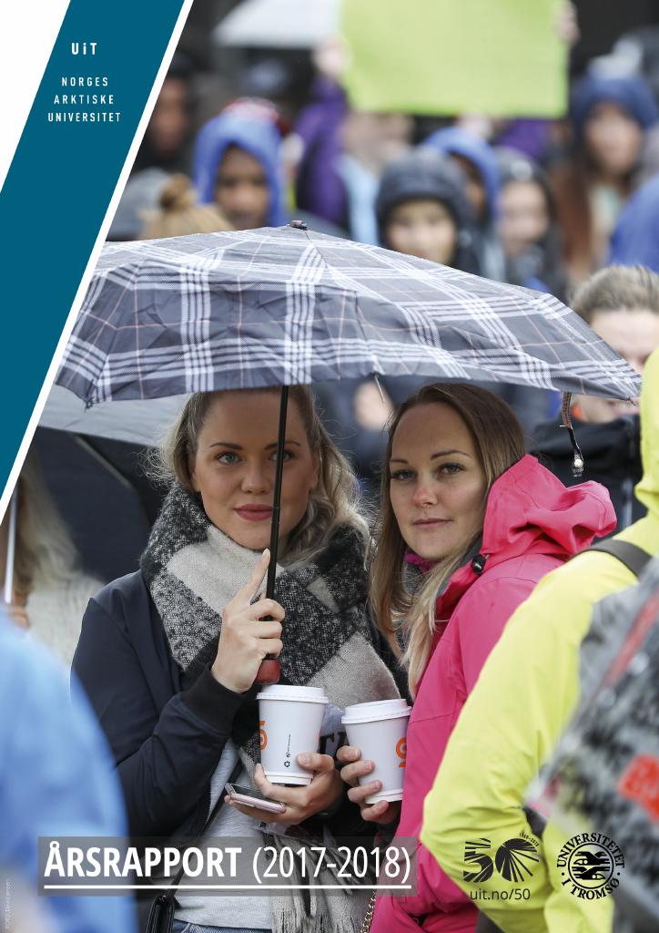 Forsiden av dokumentet Årsrapport Universitetet i Tromsø - Norges arktiske universitet 2017