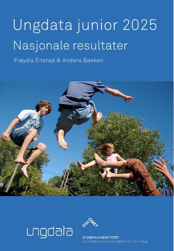 Forsiden av dokumentet Ungdata junior 2025 - Nasjonale resultater