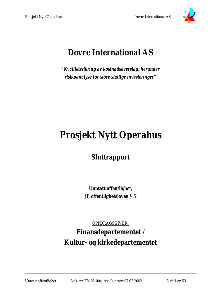 Forsiden av dokumentet Nytt operahus