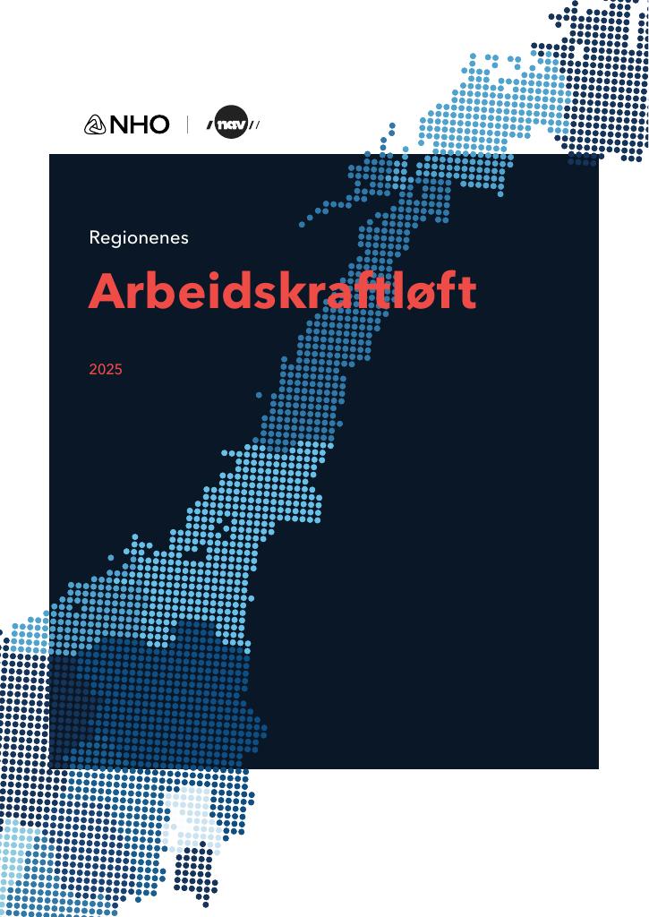 Forsiden av dokumentet Regionenes Arbeidskraftløft 2025